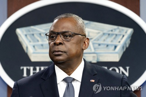미 국방장관 로이드 오스틴. /연합