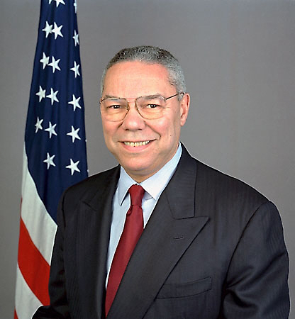 미국 콜린 파월(Colin Luther Powell) 전 국무장관.