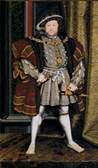 영국왕 헨리 8세.