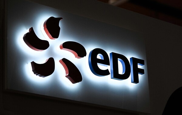프랑스 전력공사 EDF 로고. /AFP=연합
