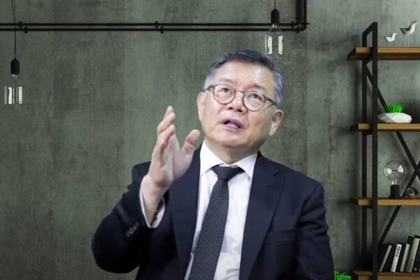 복음한국 7월 랜선수련회에서 간증중인 임현수 목사. /유튜브 영상 캡처