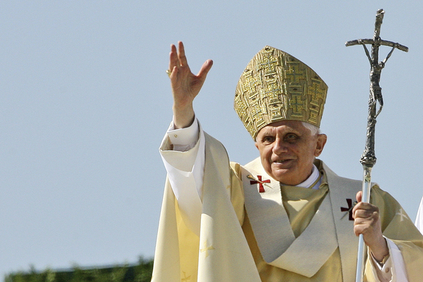 교황 재임 시절의 베네딕토 16세(2006년 9월). /AP=연합