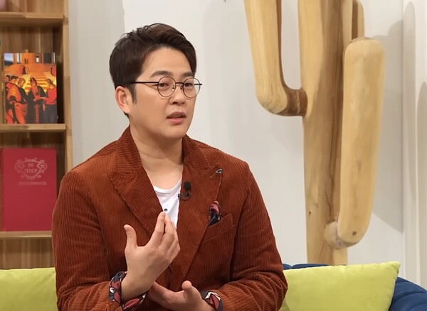 2021년 3월 CBS '새롭게 하소서'에 출연했을 당시의 박광현 배우의 모습. /유튜브 영상 캡처