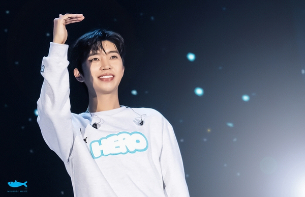 임영웅은 5월 25~26일 서울월드컵경기장에서 전국투어 콘서트 ‘IM HERO’ 앙코르 공연을 펼친다. /물고지뮤직