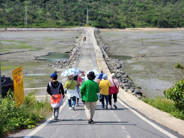 원본이미지(클릭) 전라남도 신안군 증도면에 위치한 기점소악도 12사도 순례길. /돌봄여행사