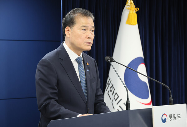 김영호 통일부 장관. /연합