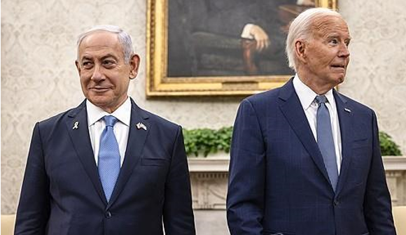 네타냐후 이스라엘 총리(좌)와 바이든 미국 대통령. /UPI=연합