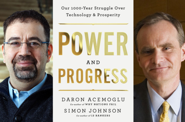 미MIT 대학의 대런 애스모글루 교수(좌)와 사이몬 존슨 교수. /MIT 홈페이지