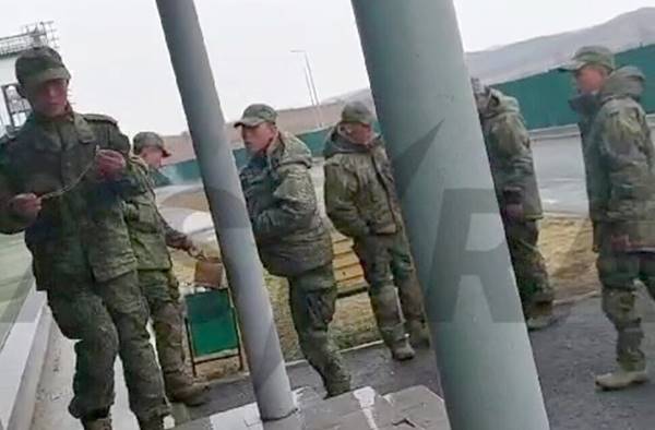 러시아의 텔레그램 기반 매체 ‘아스트라’가 공개한 파병 북한군 모습. 러시아가 지급한 옷과 군화를 착용하고 있다. /아스트라 텔레그램 캡쳐