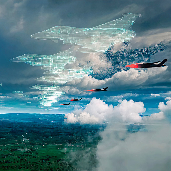 이탈리아의 방산기업 레오나르도가 개발한 ‘브라이트스톰(BriteStorm)’은 적의 레이터 신호를 복제·조작하는 방식으로 수십여개의 유령 표적을 만들어낸다. 적이 이를 대상으로 미사일 자원을 낭비하는 동안 유인 전투기와 폭격기는 촘촘한 방공망을 뚫고 안전하게 임무를 수행할 수 있다. /레오나르도