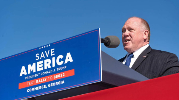 톰 호먼 전 이민세관단속국(ICE) 국장 대행. /AFP=뉴스1