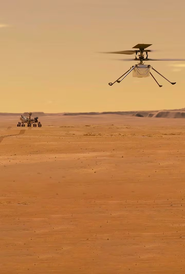 NASA가 올해 1월 18일 착륙 중 발생한 사고로 임무 종료가 선언된 화성 탐사 드론 ‘인저뉴어티(Ingenuity)’의 사고조사 보고서를 곧 발표할 예정이다. 이는 외계행성에서 일어난 항공사고에 대한 인류 최초의 보고서로, 향후 화성 등에 파견할 드론의 설계·운용 기술을 한단계 진절시킬 정보가 담길 것으로 예상된다. /NASA