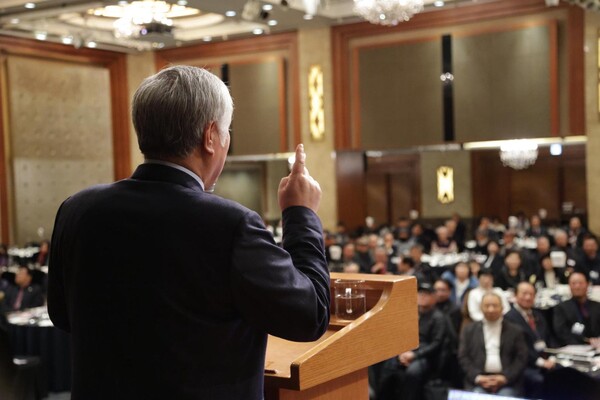 전 목사는 이날 이재명 더불어민주당 대표의 '한미동맹' 및 '기업·무역' 관련 최근 발언들에 대해 그 동안의 언행들과 모순되다며 강하게 비핀했다. /대국본