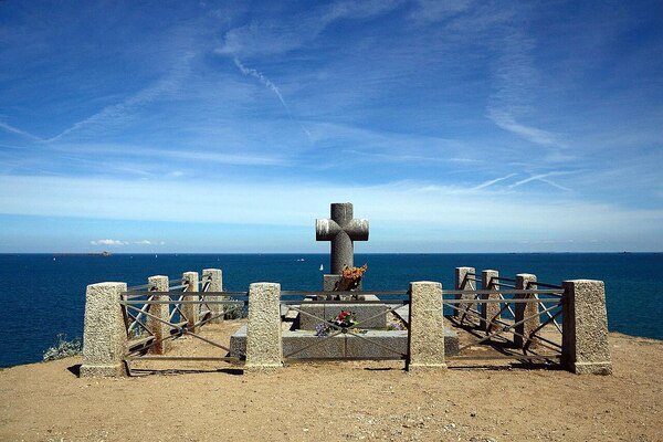 샤토브리앙의 묘소.