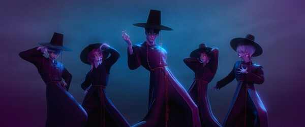 '케이팝 데몬 헌터스' 스틸 컷. /제작사