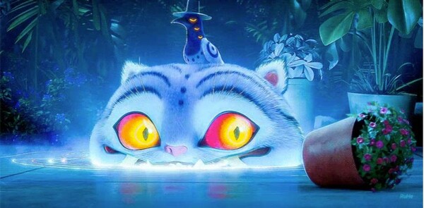 호랑이와 갓 쓴 까치.