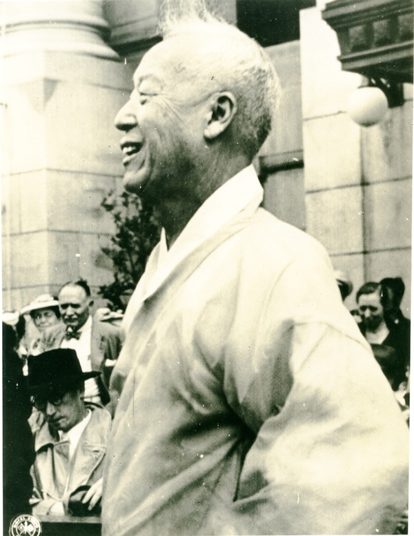 1948년 7월 24일 대통령 취임식 당시 이승만 건국 대통령. /연세대 이승만연구원