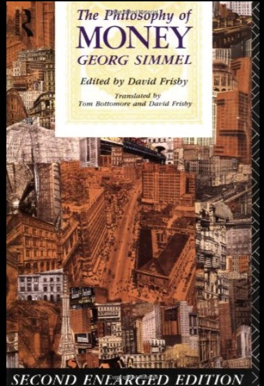 '돈의 철학' 외국 출간본.